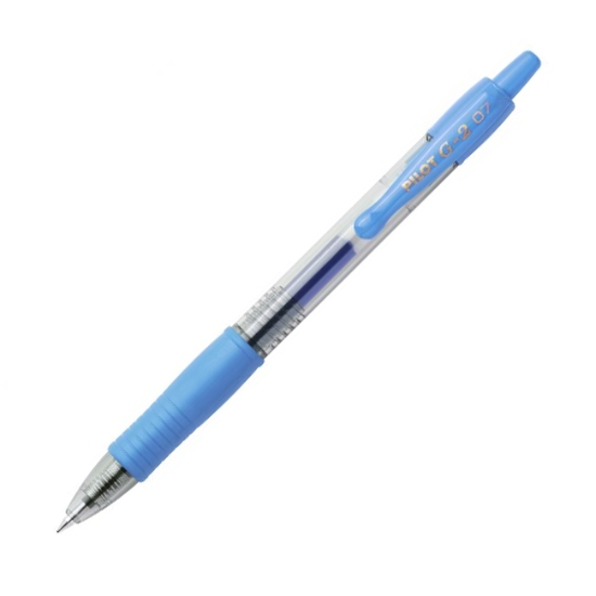 Obrázek Roller gelový Pilot G-2 0,7 mm - šedomodrá