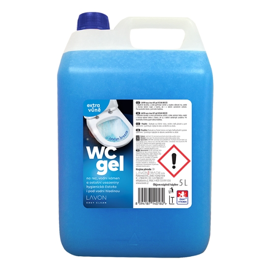 Obrázek WC gel LAVON 5 l - ocean breeze