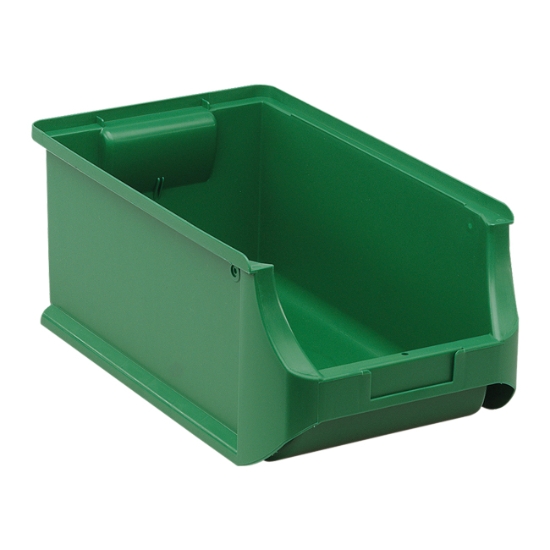 Obrázek Zásobník plastový Profi Plus 150x205x355 - zelená