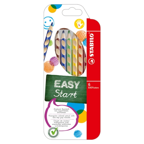 Obrázek Pastelky STABILO EASYcolors L / 6 barev