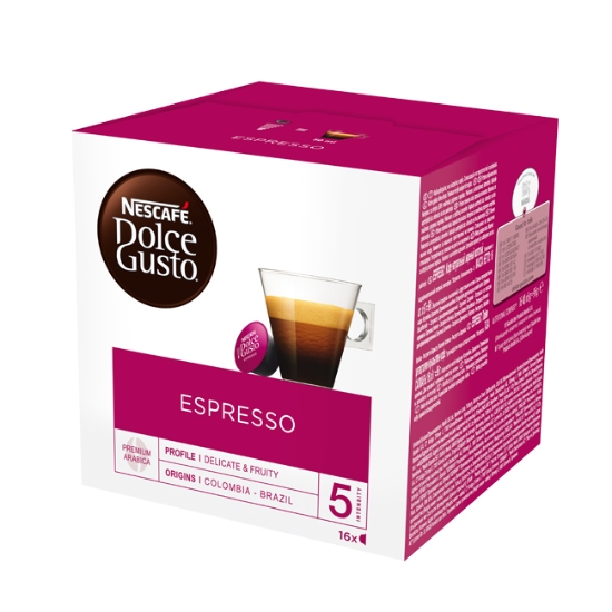 Obrázek Nescafé DG Espresso / 16 ks  