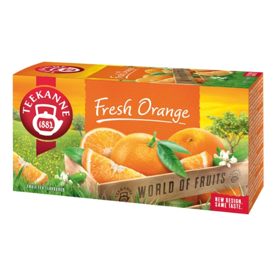 Obrázek Čaj TEEKANNE Fresh Orange - pomerančový / 20 sáčků