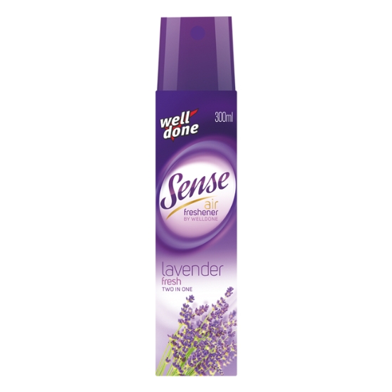 Obrázek Osvěžovač vzduchu SENSE, aerosol 300 ml - lavender