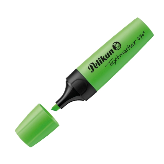Obrázek Zvýrazňovač PELIKAN Textmarker 490 - zelená