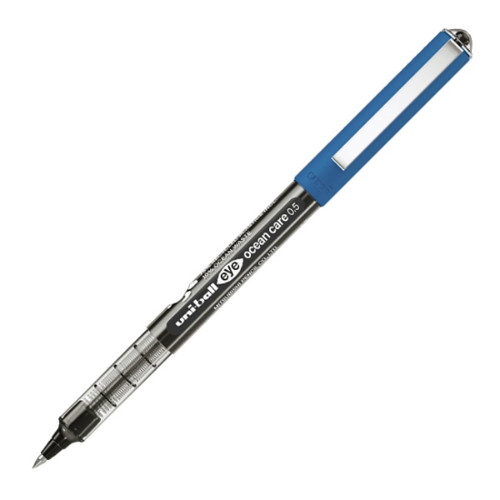 Obrázek Roller EYE inkoustový UNI UB-150ROP OCEAN CARE,černý, 0,5mm, RECYKL