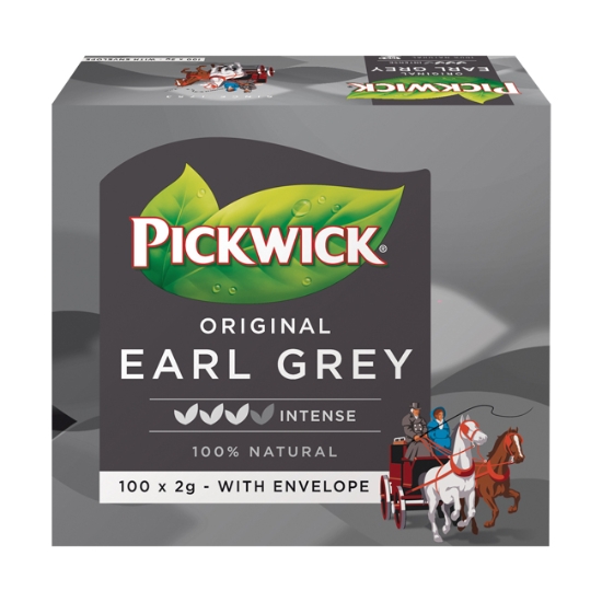 Obrázek Čaj Pickwick - Earl Grey / 100 sáčků