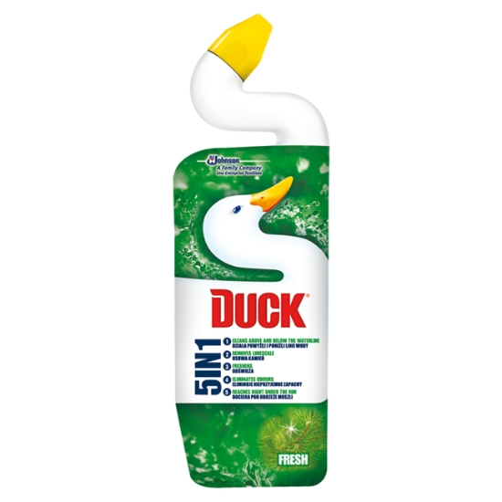 Obrázek WC čistič tekutý DUCK 750 ml - pine