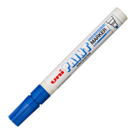 Obrázek Popisovač UNI PX 20 PAINT lakový - modrá