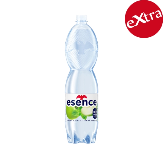 Obrázek Mattoni Esence jablka a máty 1,5 l / 6 ks