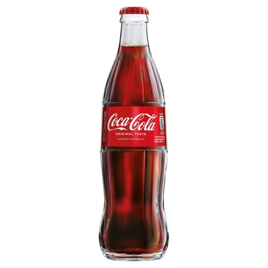 Obrázek Coca - Cola 0,33 l - sklo / 24 ks