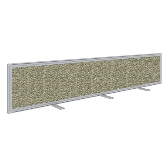 Obrázek ALFA 600 paraván RAL 9022 včetně držáků 160 cm - látka YB093 Aruba
