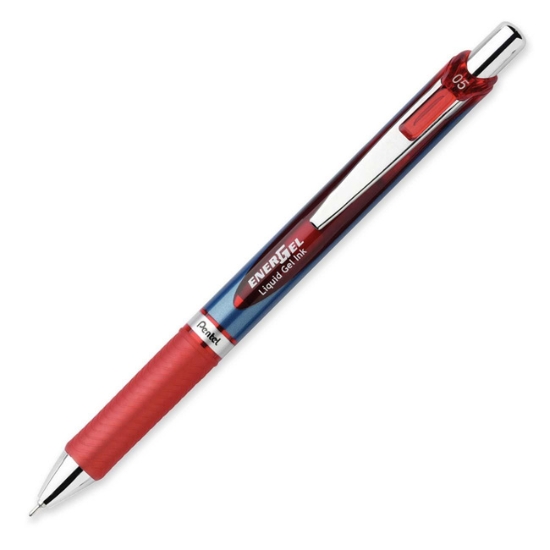 Obrázek Roller kuličkový Pentel EnerGel BLN75 - červená