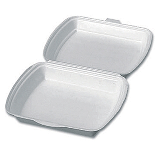 Obrázek Menu box malý 185 x 133 x 75 mm - bílý / 125 ks