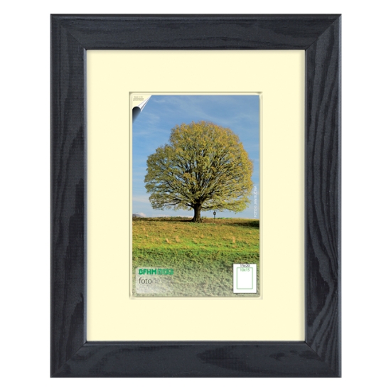 Obrázek Dřevěný rámeček MODENA, A2 / 42 x 59,4 cm - černá
