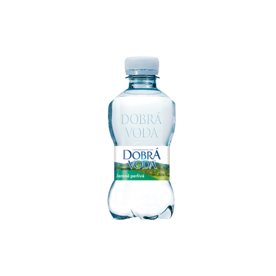 Obrázek Dobrá voda jemně perlivá - přírodní 0,25 l / 8 ks