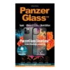 Obrázek PanzerGlass ClearCase Antibacterial pro Apple iPhone 12/12 Pro Black edition