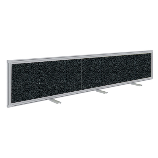 Obrázek ALFA 600 paraván RAL 9022 včetně držáků 120 cm - látka YB009 Havana