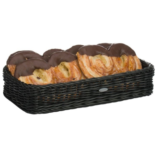 Obrázek Koš pro gastronomii GN 1/3 32,5 x 17,5 x 6,5 cm - černý