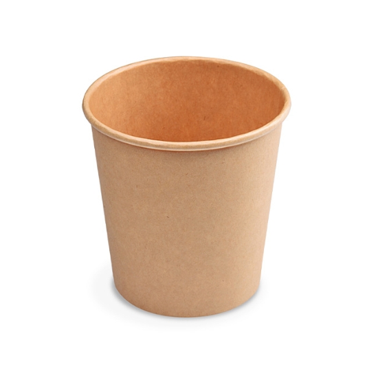 Obrázek Papírová miska (PAP/PE) kraft Ø115mm 750ml `L` [50 ks]