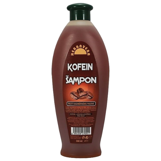 Obrázek Kofeinový šampon HERBAVERA 550 ml
