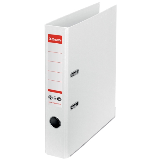 Obrázek Pořadač pákový Esselte No. 1 CO2 neutrální, 50 mm - bílá