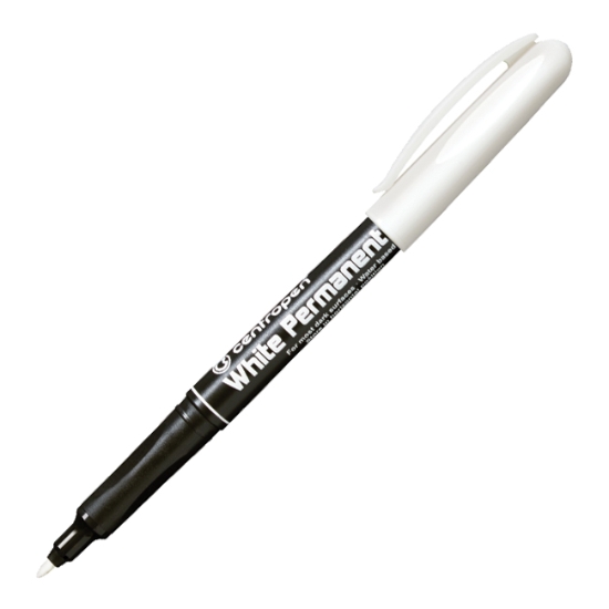 Obrázek Popisovač Centropen 2686 permanent - bílá