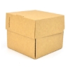 Obrázek EKO box na hamburger, kraft, 120x118x105 mm/25 ks