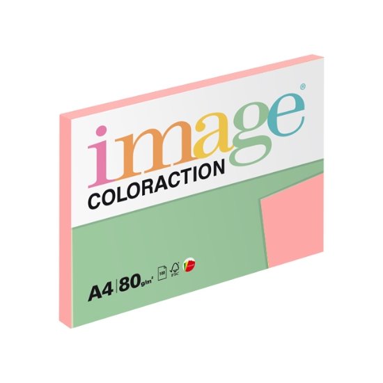 Obrázek Papír barevný IMAGE COLORACTION A4/80g - starorůžová / 100 listů
