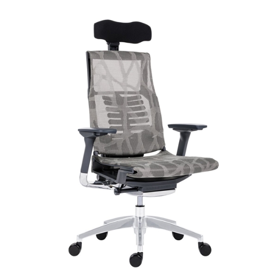 Obrázek Židle ergonomická POFIT DARK GREY (vzorková židle)