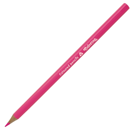 Obrázek Colorino pastelka trojhranná - růžové / 12 ks