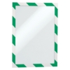 Obrázek Rámeček DURAFRAME SECURITY A4 - zelená/bílá / 2 ks