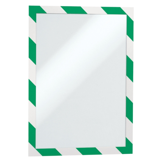 Obrázek Rámeček DURAFRAME SECURITY A4 - zelená/bílá / 2 ks