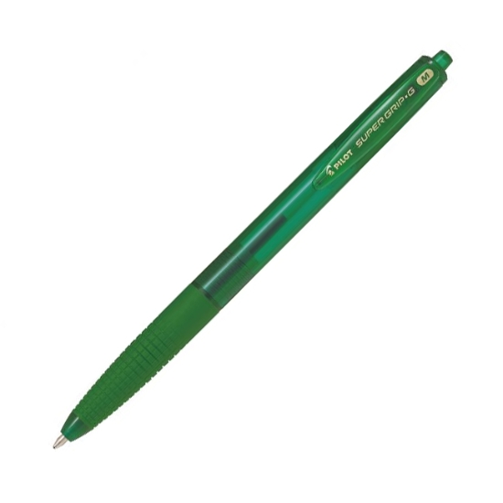Obrázek Kuličkové pero PILOT Super Grip-G - stiskací - zelená