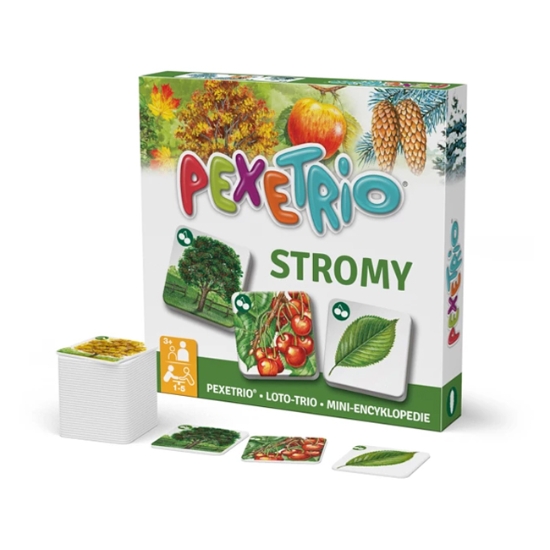 Obrázek Pexetrio Stromy – dětské vzdělávací hry