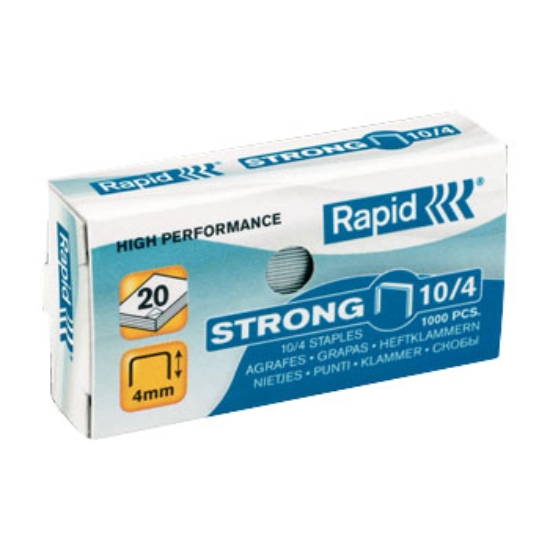 Obrázek Spony do sešívačky RAPID MINI 10/4 STRONG / 1000 ks