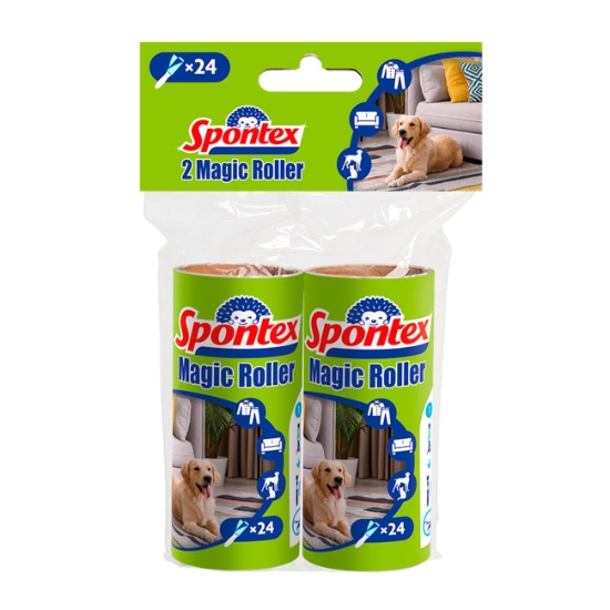 Obrázek Čistící váleček na textil SPONTEX - náplň / 2 ks