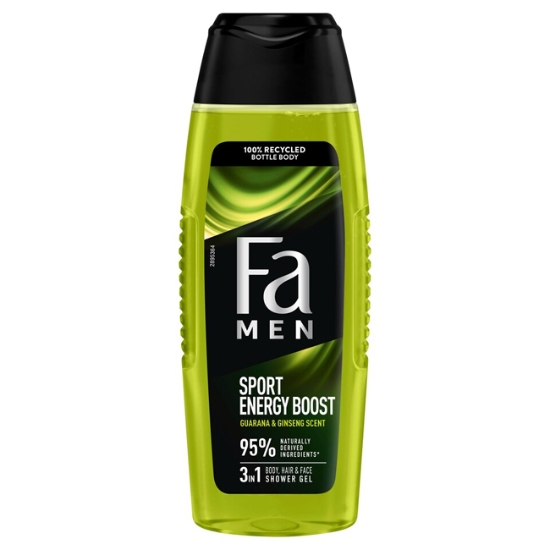 Obrázek Sprchový gel Fa MEN SG Sport Energy Boost 250 ml