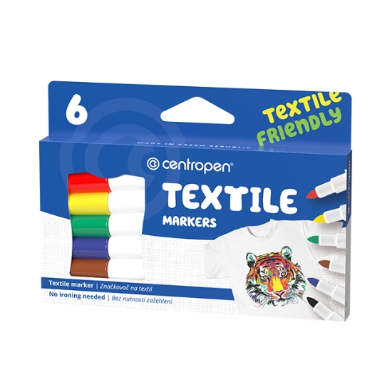 Obrázek Popisovač 2739 na textil ergo / 6 ks