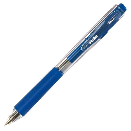 Obrázek Pero kuličkové Pentel BK 437 - modrá