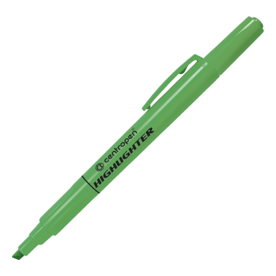 Obrázek Zvýrazňovač Centropen 8722 Fax ERGO - zelená