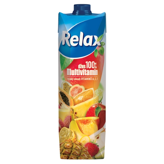 Obrázek Džus ovocný Relax 1l - multivitamin/ 12 ks