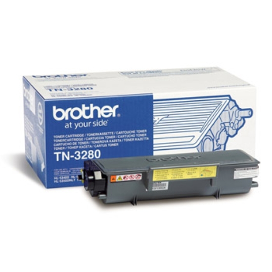Obrázek Brother originální toner TN3280, black, 8000str.