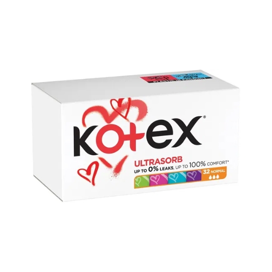 Obrázek Dámské hygienické tampony Kotex normal,32 kusů