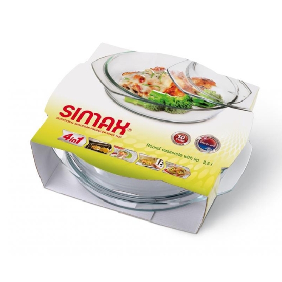 Obrázek Pekáč kulatý SIMAX 0,7 l (0,7 + 0,3)