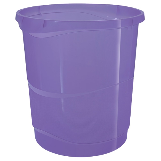 Obrázek Koš odpadkový Esselte Colour´Breeze, 14 l - levandulová