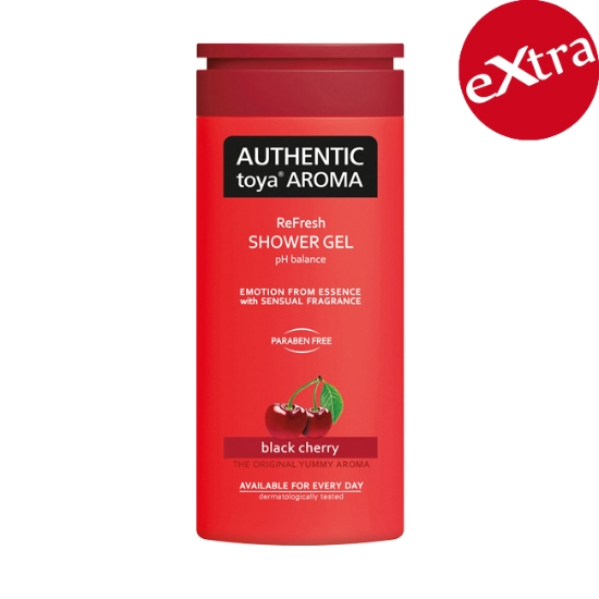 Obrázek Sprchový gel AUTHENTIC black cherry 400 ml