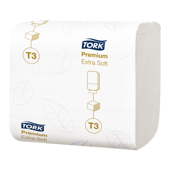 Obrázek Papír toaletní TORK Premium skládaný 2vrstvý - 7560 ks (114276)