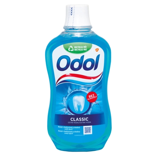 Obrázek Ústní voda bez aloholu Odol Classic, 500 ml