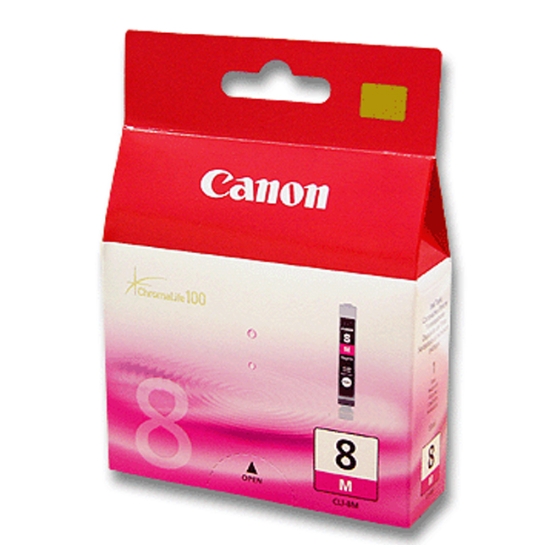 Obrázek Canon originální ink CLI8M, magenta, 420str., 13ml