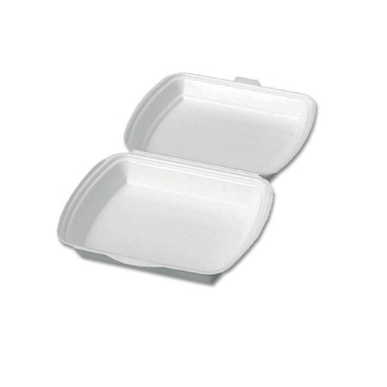 Obrázek Menu box nedělený 241 x 207 x 69 mm - bílý / 125 ks